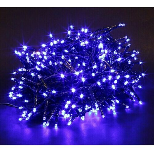 Unicom LED svjetlosni lanac (Na otvorenom, Dužina kabela: 16 m, Boja svjetla: Plave boje) Cene