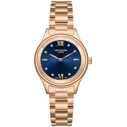 Lee Cooper Ženski sat LC08157.490, Teget kućište, Rose gold Cene