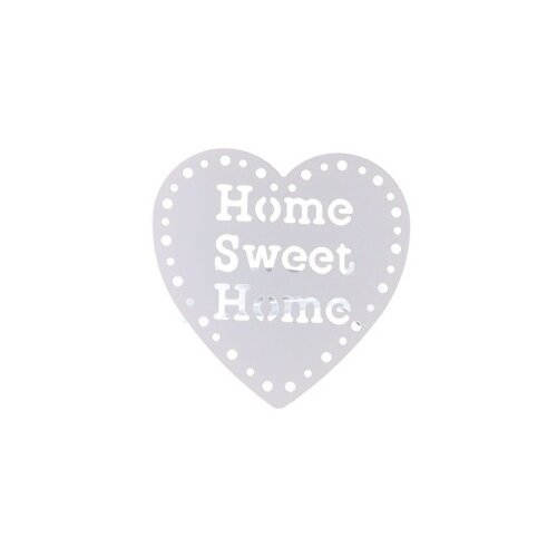 Luance gm home sweet home snala za zavese x 2 metal l sjajno bela ( 3098102 ) Slike