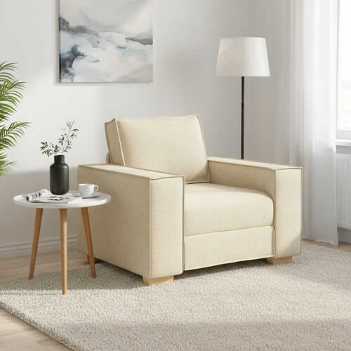 SOFA fotelja krem 100x78x84 cm tkanina Slike