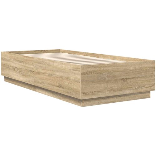  Okvir za krevet s uzglavljem Hrast sonoma 90 x 190 cm - Hrast sonoma 90 x 190 cm Slike