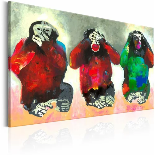  Slika - Three Wise Monkeys 90x60