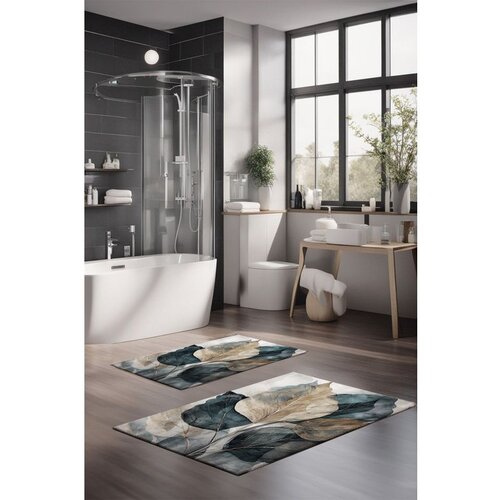  CT-5413 multicolor bathmat set (2 pieces) Cene