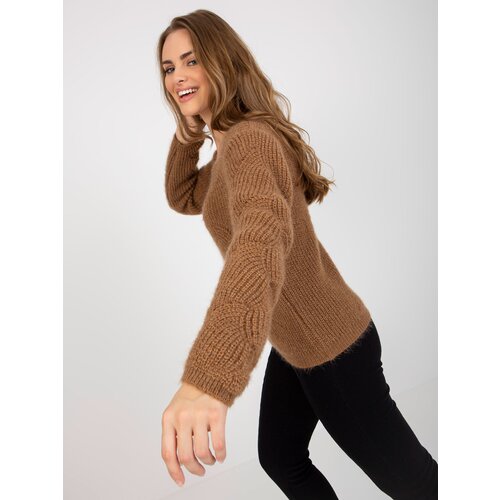 Och Bella Sweater-TW-SW-BI-9030.08-brown Cene