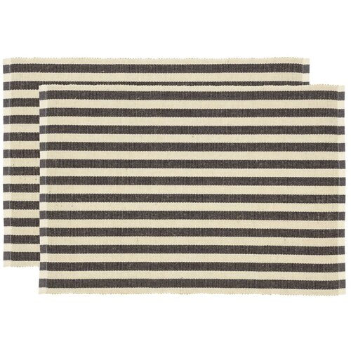 Södahl Platnena podloga 2 kom 33x48 cm Statement Stripe - Cijene
