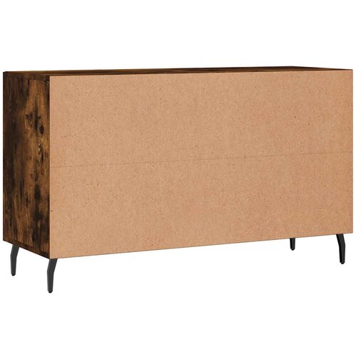  Komoda boja dimljenog hrasta 100 x 36 x 60 cm konstruirano drvo Smeđa Slike