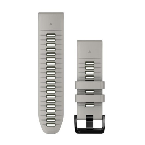 Garmin nadomestni pašček, Quickfit 26'', silikonski, Fog Gray/Moss, (20836538) Cene