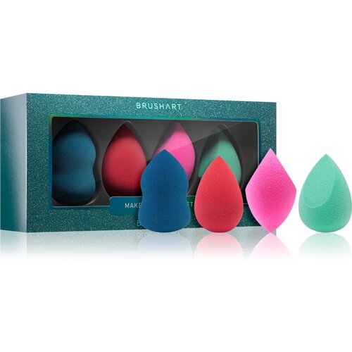 BrushArt Make-up Sponge Set Blue Galaxy gobica za tekoči puder BLUE GALAXY Cene