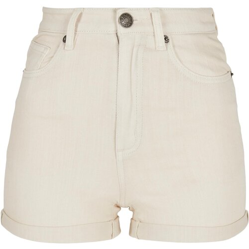 Urban Classics Women's 5-pocket shorts whitesand Slike