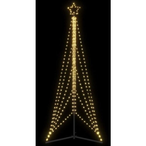 vidaXL LED božićno drvce 525 LED toplo bijelo 302 cm Cijene