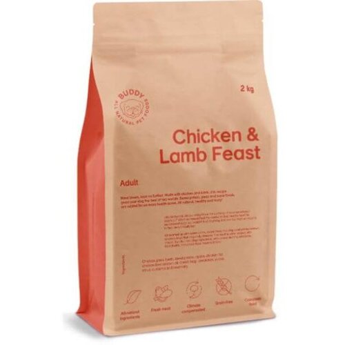 Buddy Chicken And Lamb Feast 2kg Cene