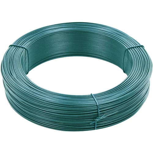  Žica za vezanje ograde 250 m 0,9/1,4 mm čelična crno-zelena