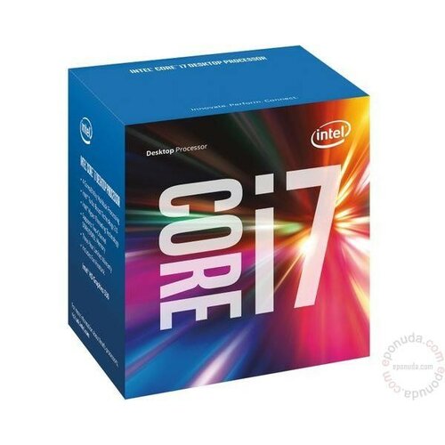 Intel Core i7-6700 4-Core 3.4GHz (4.0GHz) Box procesor Slike