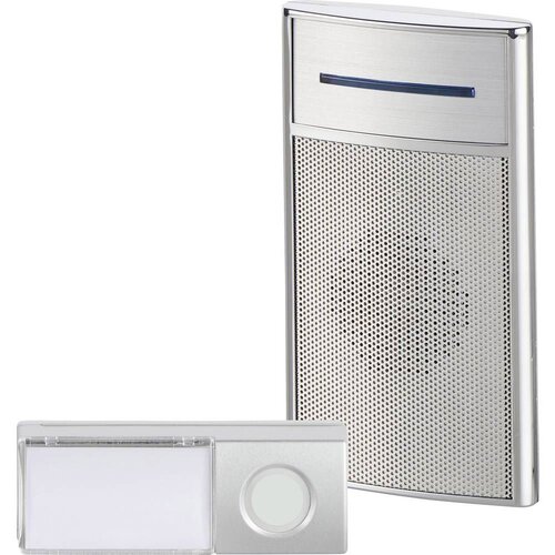 HEIDEMANN bežični gong kompleT-set s bljeskalicom, s natpisnom pločicom 70845 HX Speaker Slike