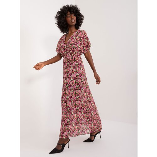 Italy Moda Dress-DHJ-SK-9656.19X-Black-Pink Slike