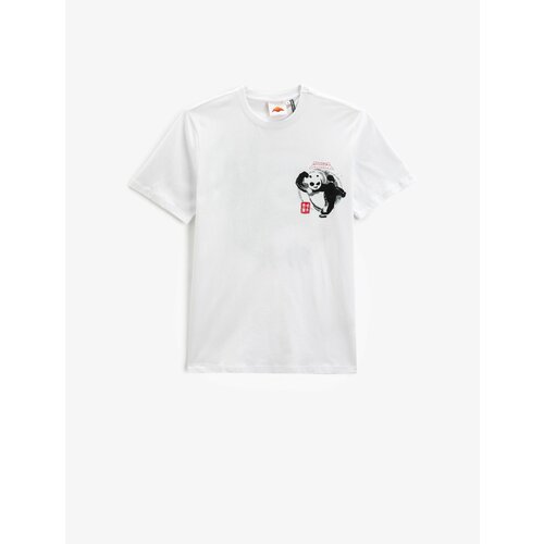 Koton Kung Fu Panda T-Shirt Licensed Printed Crew Neck Slike