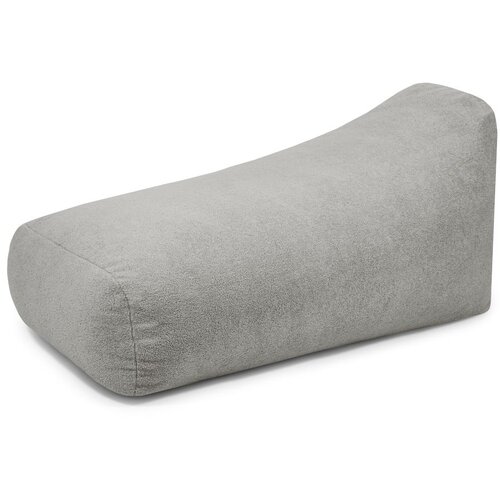 SLOWDOWN Svijetlo siva vreća za sjedenje od bouclé tkanine Snug Long 140 – Cijene