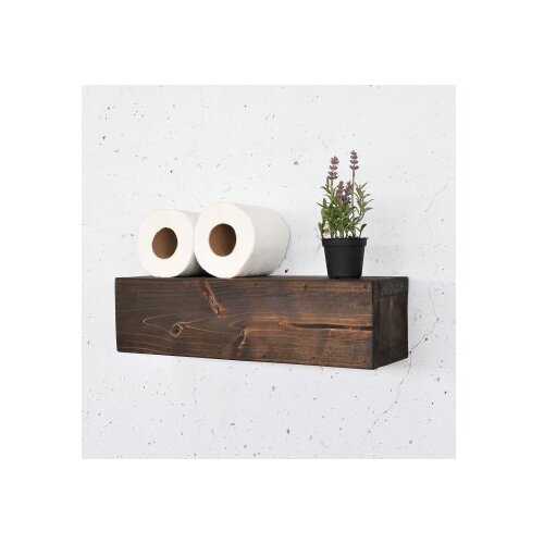 Hanah home Raf300 wooden decorative wooden wall shelf Slike