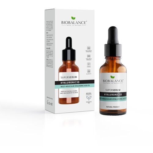 BIOBALANCE Hyaluronic 3D Super Serum 30 ml Cene
