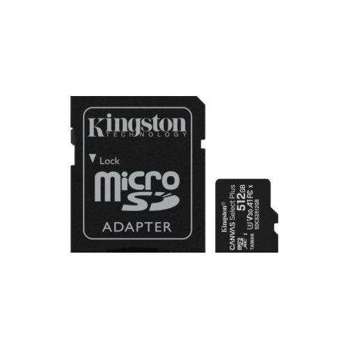 Kingston MicroSD Canvas Select Plus Memory Card 512GB Class10 Slike