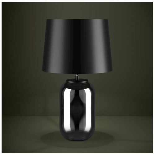 Eglo 390063 - Stona lampa CUITE 1xE27/40W/230V crna/dimljena Cene