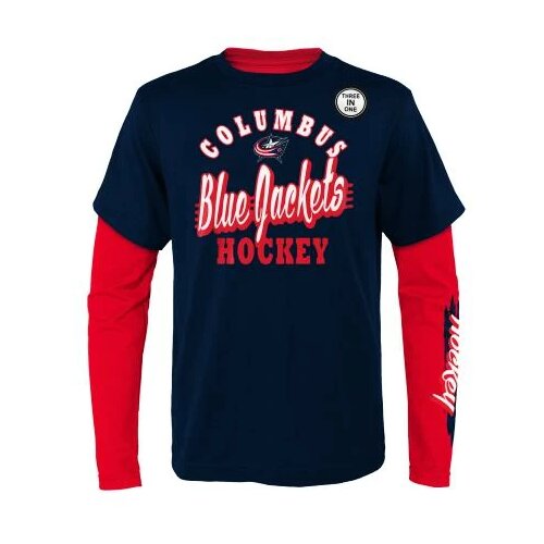 Outerstuff Dětské tričko two man advantage 3 in 1 combo columbus blue jackets Cene