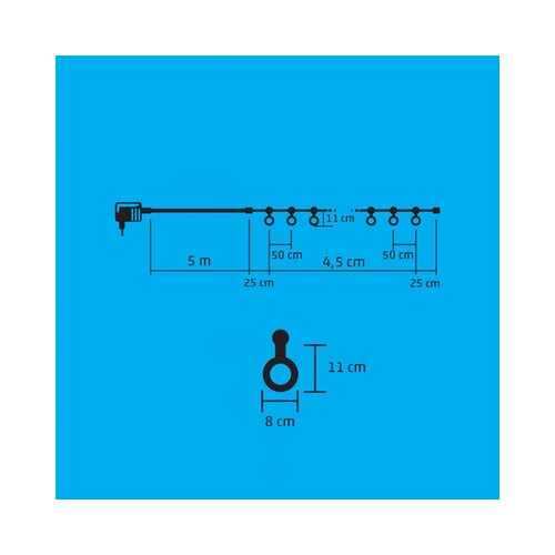 Home Dekorativna LED rasvjeta, 10 LED kugli - LPL 10 GLOBE Slike