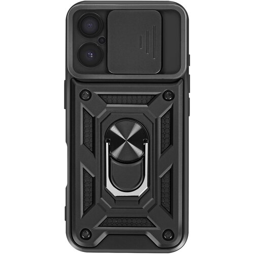 Oem Mayaxess, Ovitek za iPhone 17 z drsnim pokrovom kamere in magnetnim obročem, Črna, (5000208776) Cene