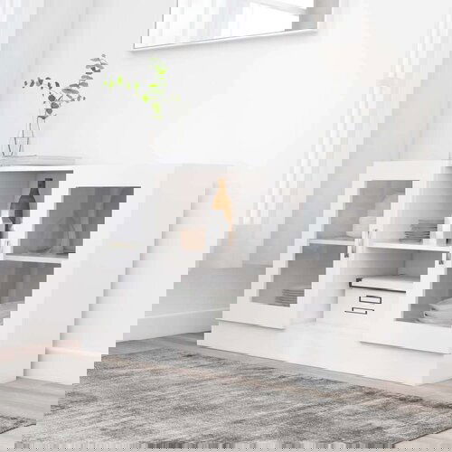 vidaXL Vitrina bijela 120 x 30 5 x 70 cm od iverice Cijene
