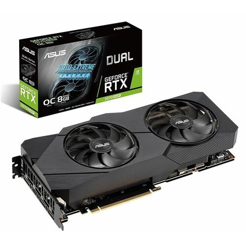 Asus Dual GeForce RTX 2070 SUPER EVO DUAL-RTX2070S-8G-EVO grafička kartica Slike