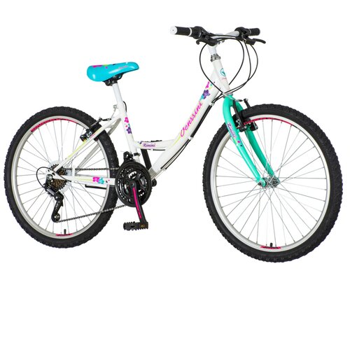 Venera Bike dečiji bicikl venssini parma Pam2414 24/13 belo rozi Slike