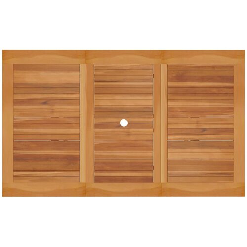  Vrtni stol 150 x 90 x 75 cm od masivne tikovine Slike