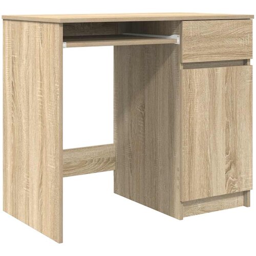  Radni stol sonoma hrast 86x49x76 cm konstruirano drvo Slike