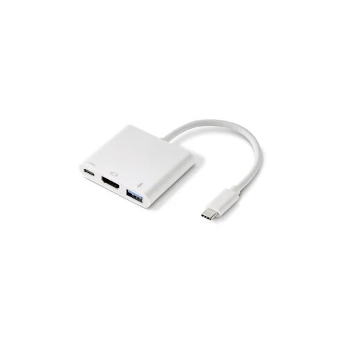 Renkforce RF-4366444 adapter [1x moški konektor USB-C - 1x ženski konektor HDMI, USB 3.2 gen. 1 vtičnica A (USB 3.0), ženski konektor USB-C] bela pozl, (20429914) Cene
