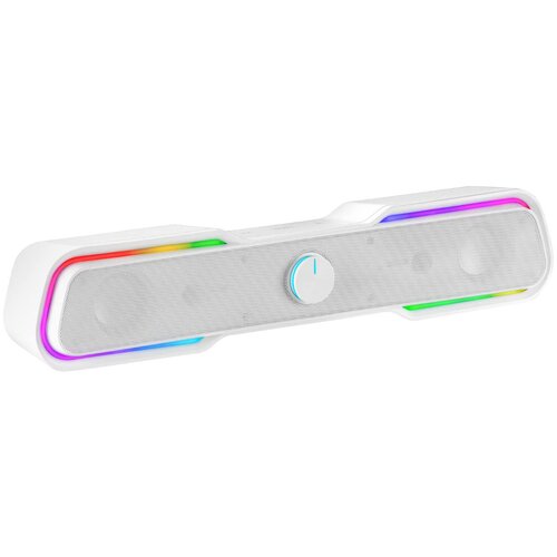 Soundbar Mars Gaming Msbx Rgb 10W Rms Bluetooth Bela, (21406425) Slike