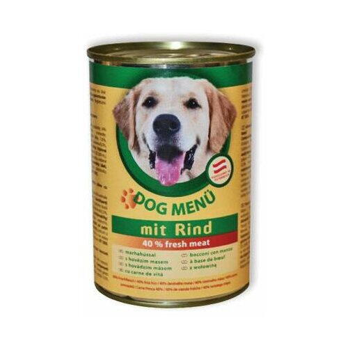 Austria Pet Food Dog Menu konzerva za pse govedina 415g Slike