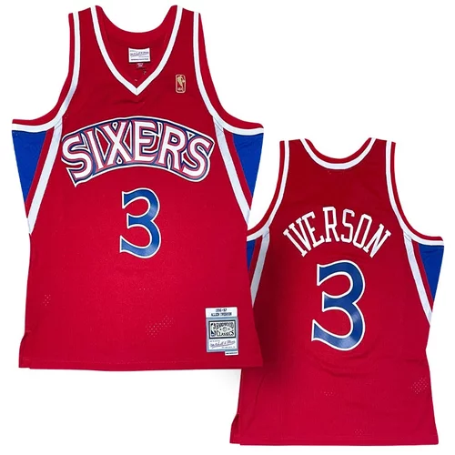 Mitchell And Ness muški Allen Iverson 3 Philadelphia 76ers 1996-97 Swingman dres