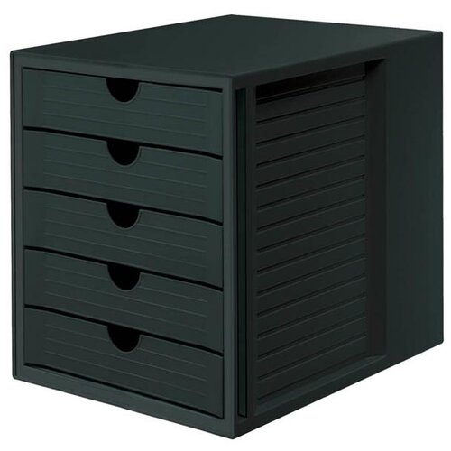 Han police za dokumentaciju sa fiokama system box, 5 fioke crna ( 05PD1450B ) Cene