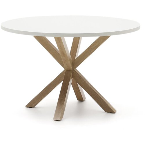 Kave Home Okrogla jedilna miza &amp;oslash; 120 cm Argo &amp;ndash; Slike