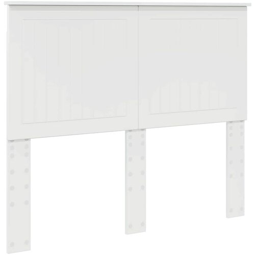 vidaXL Vzglavje z vzglavjem Svetlo Belo 135 cm Konstruiran les, (5000108888) Cene