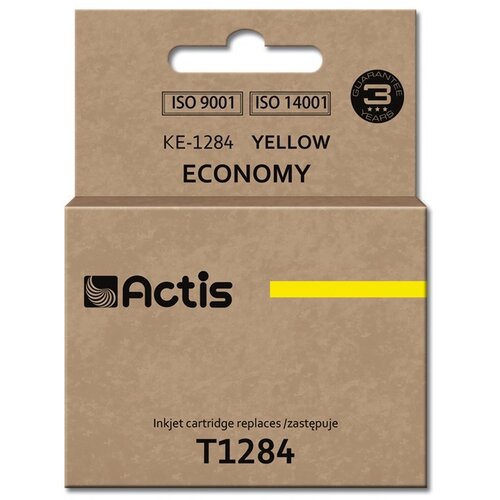 Actis KE-1284 Ink (replacement for Epson T1284; Standard; 13 ml; yellow) Cijene
