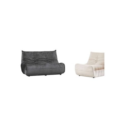 Atelier Del Sofa 2-Seat sofa bocek dark grey Slike