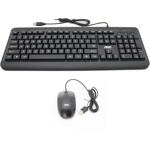 AOC KM131 crni komplet tastatura+miš Slike