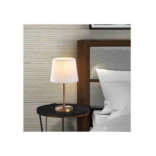 Opviq Stona lampa 5101, 21x21x39 cm, IP20, Zlatno-bijela boja Cene