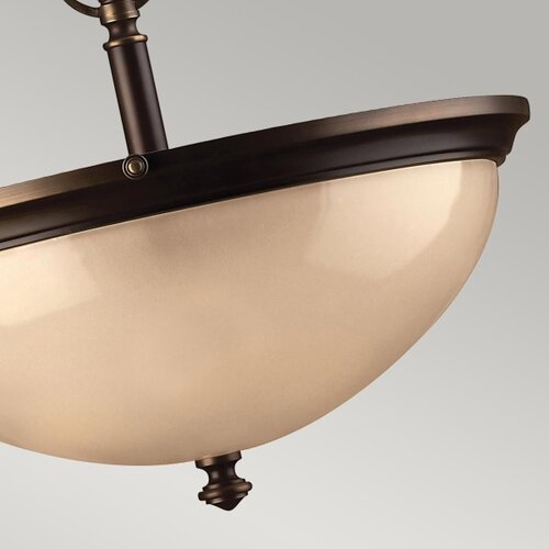 Elstead Lighting Hinkley HK-MAYFLOWER-P-C - Luster na lancu MAYFLOWER 3xE27/60W/230V Slike