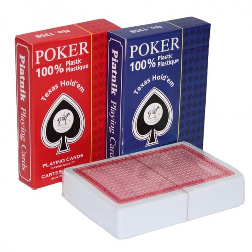 Piatnik Plastične karte 100% Plastic Poker Cene