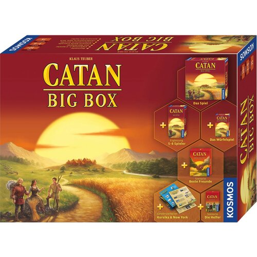 Kosmos CATAN Big Box 2019 (V NEM&amp;Scaron;ČINI) - 1 k. Slike