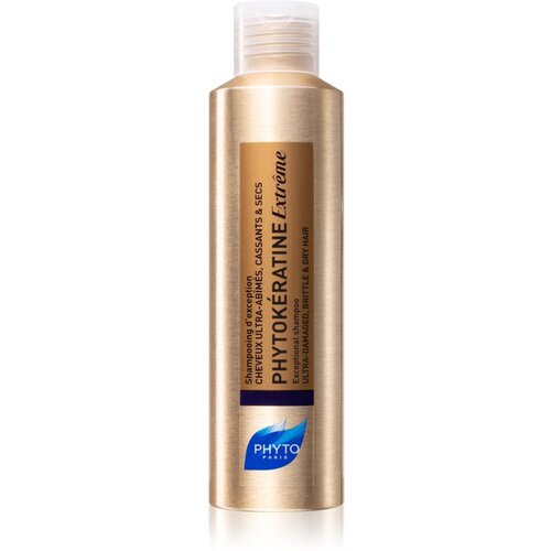 Phyto Phytok&amp;eacute;ratine Extr&amp;ecirc;me obnovitveni &amp;scaron;ampon za zelo po&amp;scaron;kodovane in krhke lase 200 ml Slike