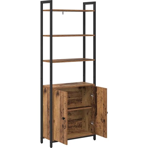  za knjige Staro drvo 60 x 24 x 161 cm Konstruirano drvo Slike