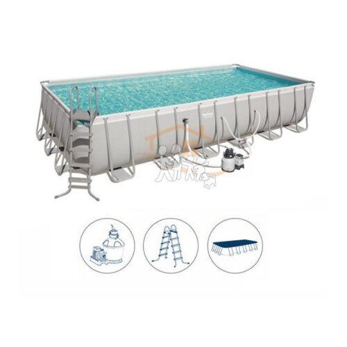 Bestway Power Steel 732x366x132 cm 56474 Porodični bazen Cene